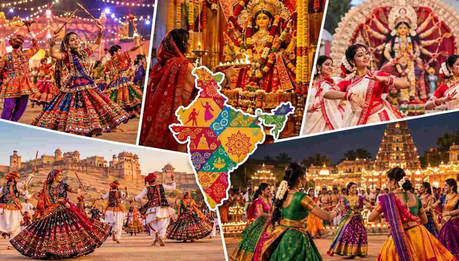 Different Parts of India Celebrate Navratri