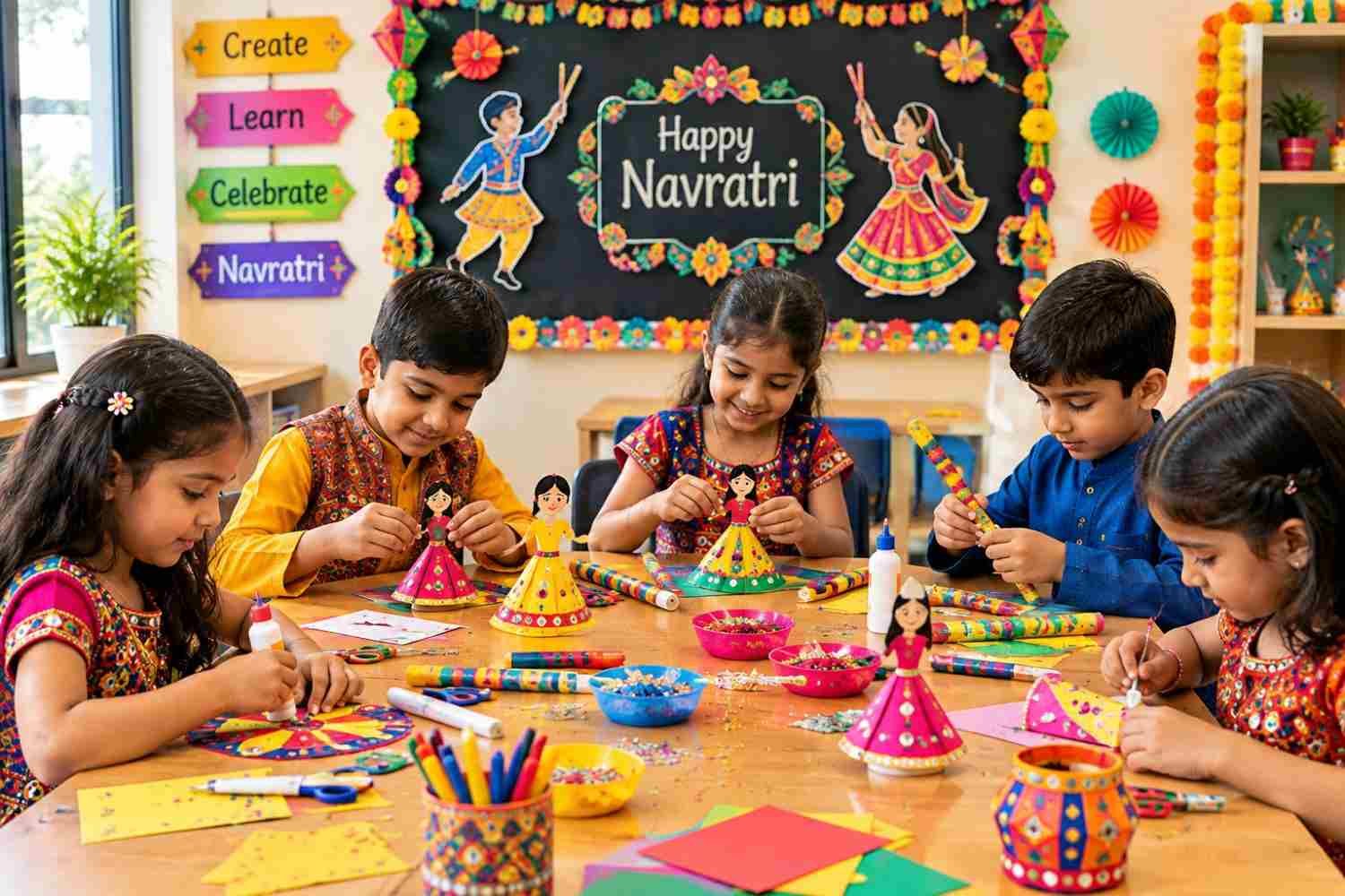 Navratri Craft Activity